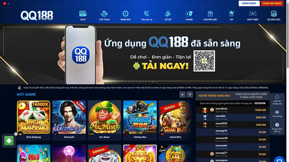 Trang Chủ QQ188